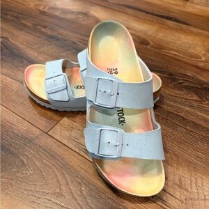Birkenstock Women's Sandals - Light Blue, GUC, Sz 8 /39
